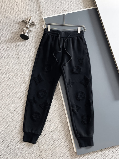 Louis Vuitton New Casual Pants with Classic Logo, High Comfort