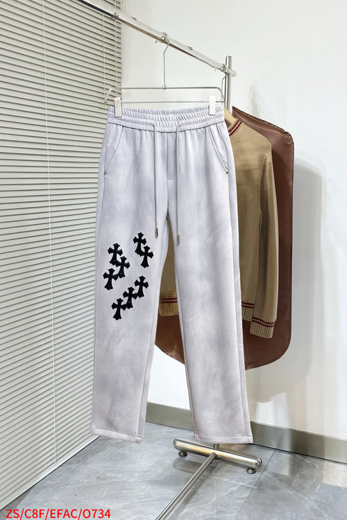 Chrome Hearts Classic Logo Casual Pants for Comfort