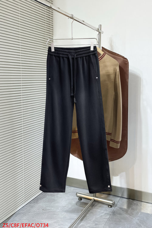 Balenciaga Classic Logo Casual Pants for Comfort