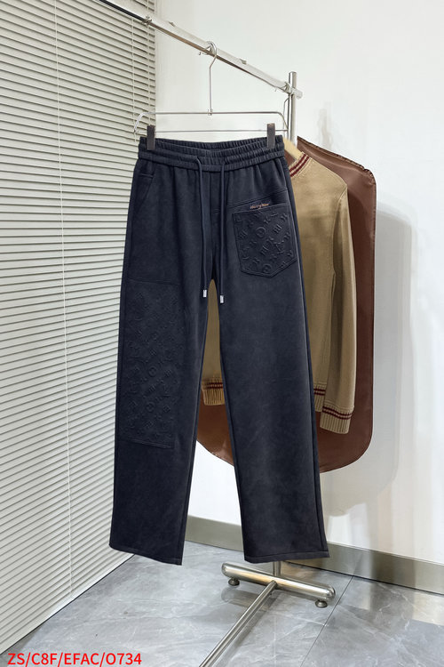 Louis Vuitton Classic Logo Casual Pants for Comfort