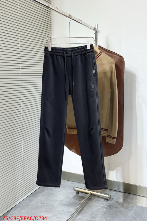 Balenciaga New Casual Pants with Classic Logo, Providing High Comfort
