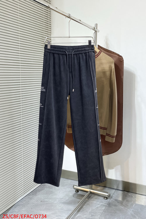 Balenciaga New Arrival Logo Casual Pants with Good Comfort