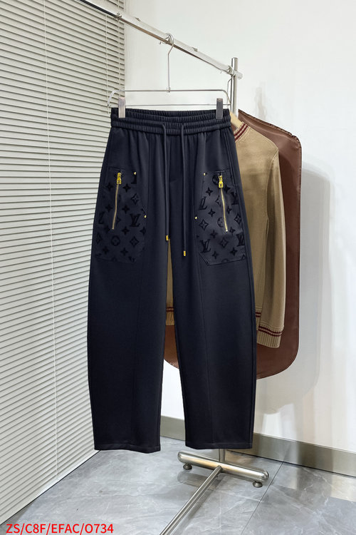 Louis Vuitton New Arrival Logo Casual Pants with Good Comfort