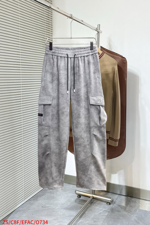 Louis Vuitton New Arrival Logo Casual Pants with Good Comfort