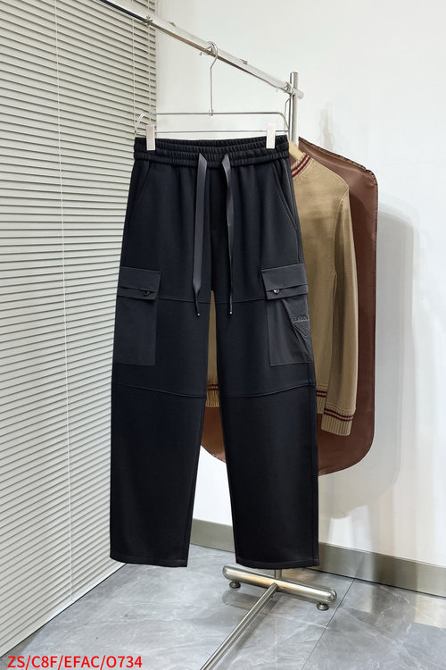 Prada New Arrival Casual Pants with Classic Logo