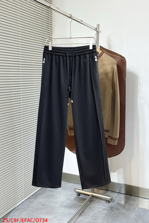Balenciaga New Casual Pants with Logo, Offering Great Comfort