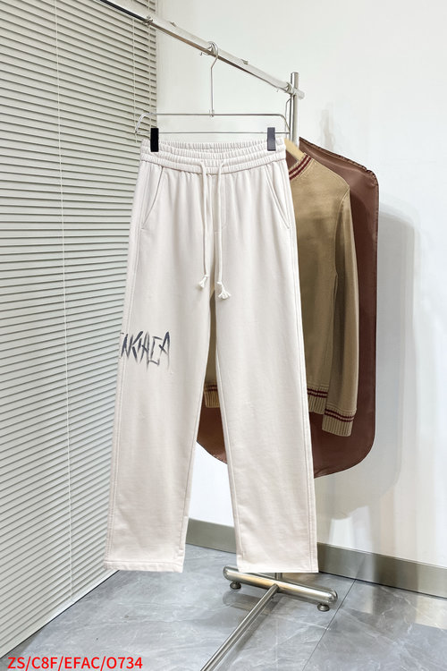 Balenciaga New Casual Pants with Logo, Offering Great Comfort