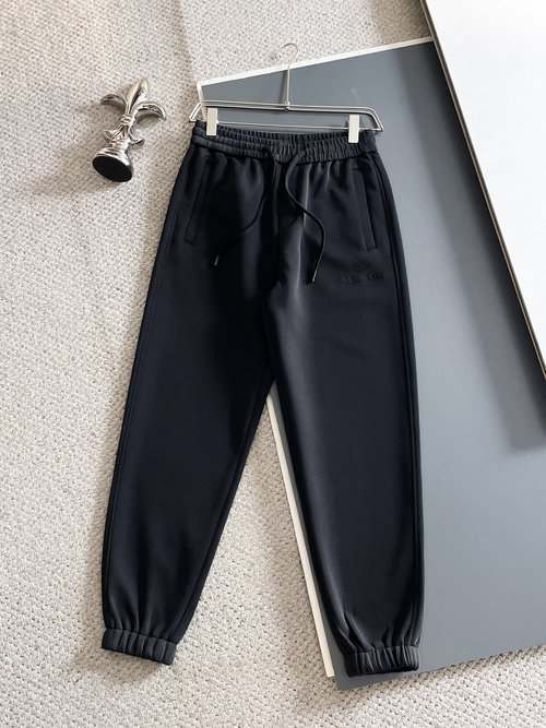 Balenciaga New Casual Pants with Classic Logo and Great Comfort