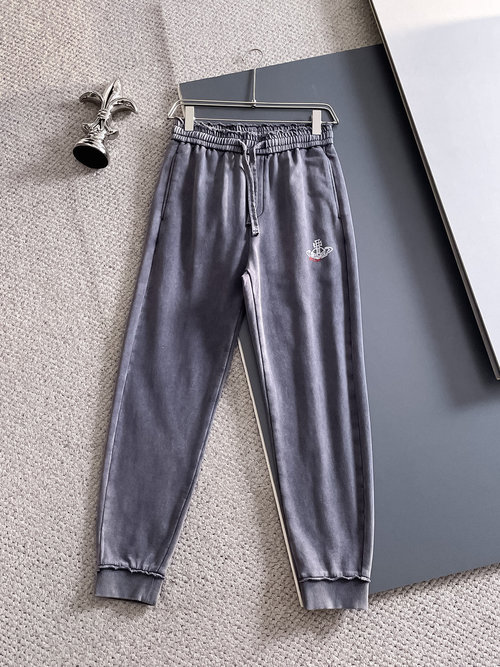 Vivienne Westhood Classic Logo Casual Pants with High Comfort Level