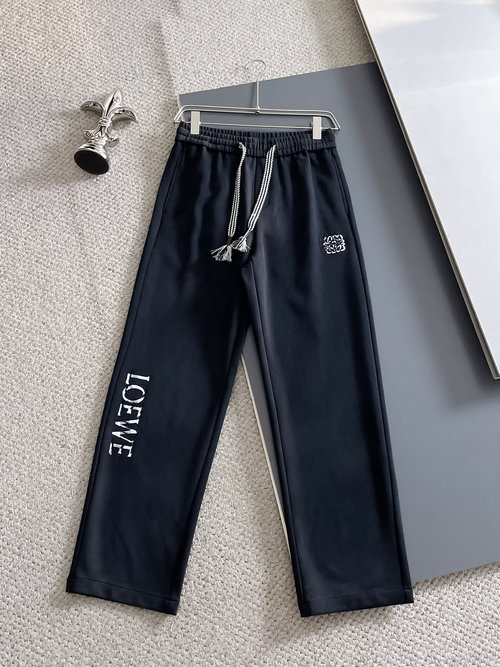 Loewe High - quality Casual Pants with Logo and Custom Fabric