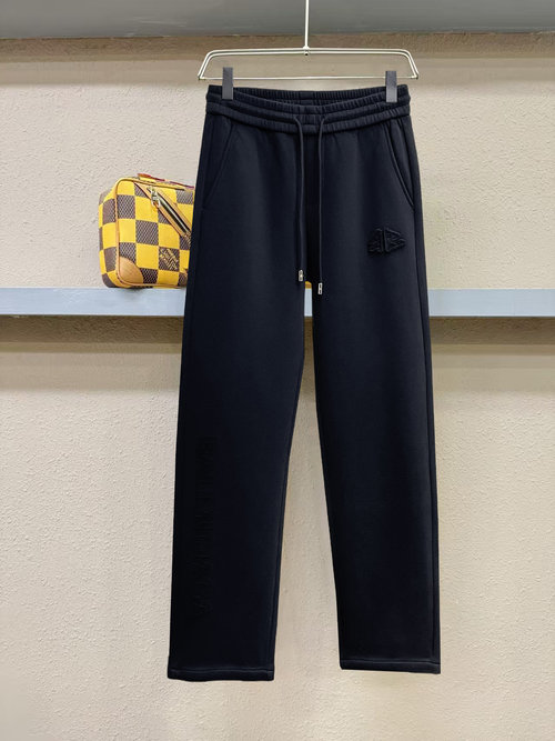 Balenciaga New Casual Pants with Logo, Great Comfort