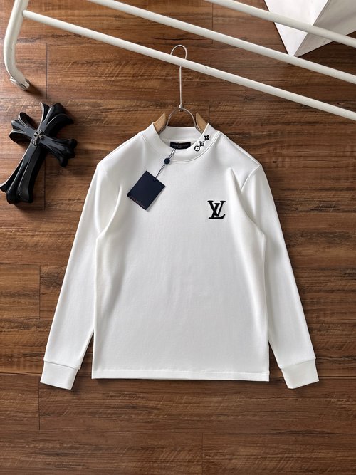 Louis Vuitton High-Quality Long Sleeve Top with Unique Color Block Design