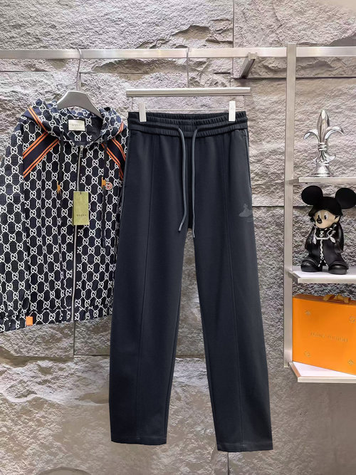 Vivienne Westhood New Casual Pants with Logo for Comfort