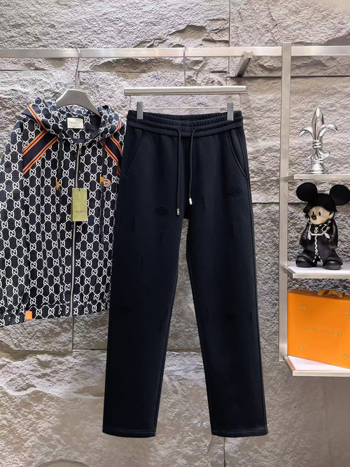 Balenciaga New Casual Pants with Logo for Comfort