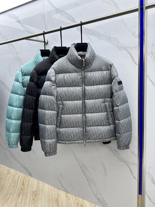 Louis Vuitton Oblique Jacquard Warm Down Jacket