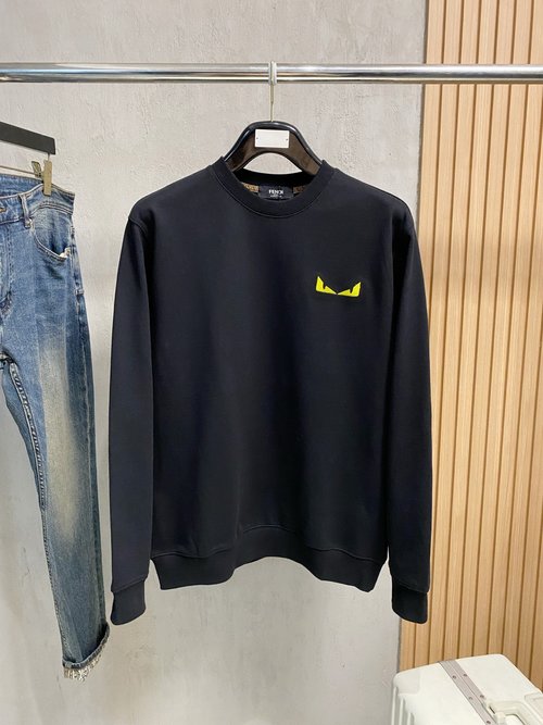 Fendi High-Quality Imported Round Neck Sweatshirt