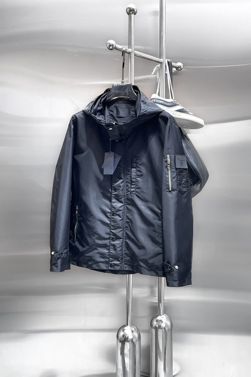 Prada Premium Jacket with Custom Fabric and Great Fit