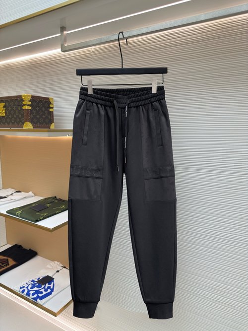 Louis Vuitton Classic Logo Casual Pants with Good Comfort