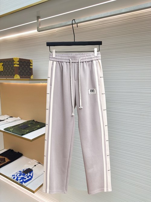 Balenciaga Fashionable New Logo Casual Pants