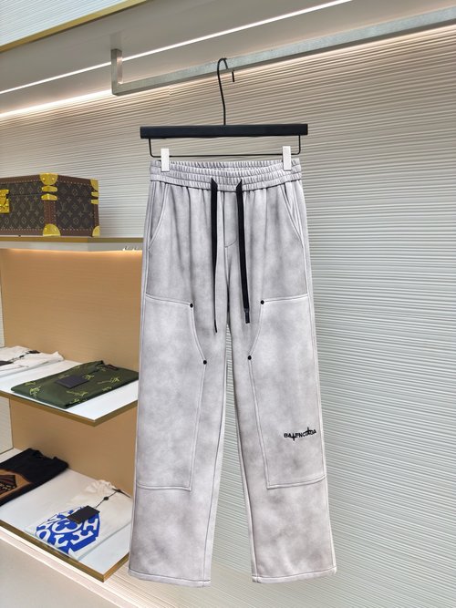 Balenciaga New Arrival Logo Casual Pants with Good Feel