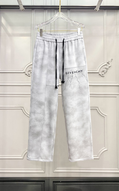 Givenchy Classic Logo Casual Pants Made with Custom Fabric