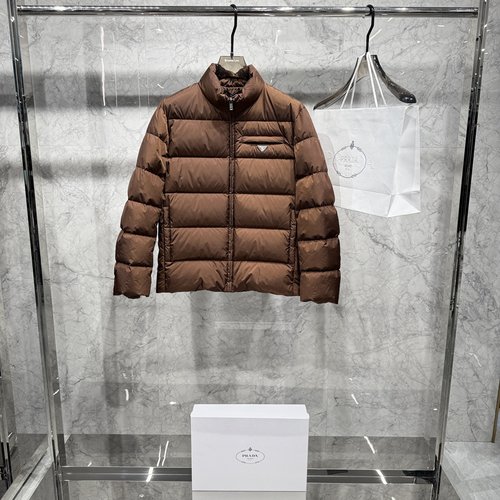 Prada 95% White Duck Down Filled Jacket