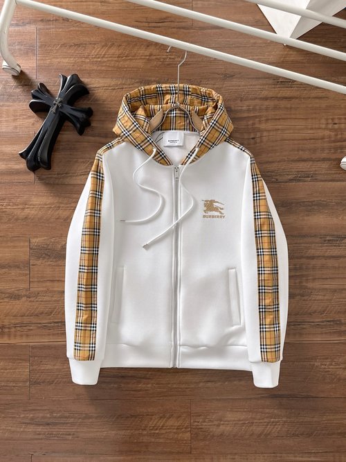 Burberry Zipped Hoodie: Comfortable and Fashionable