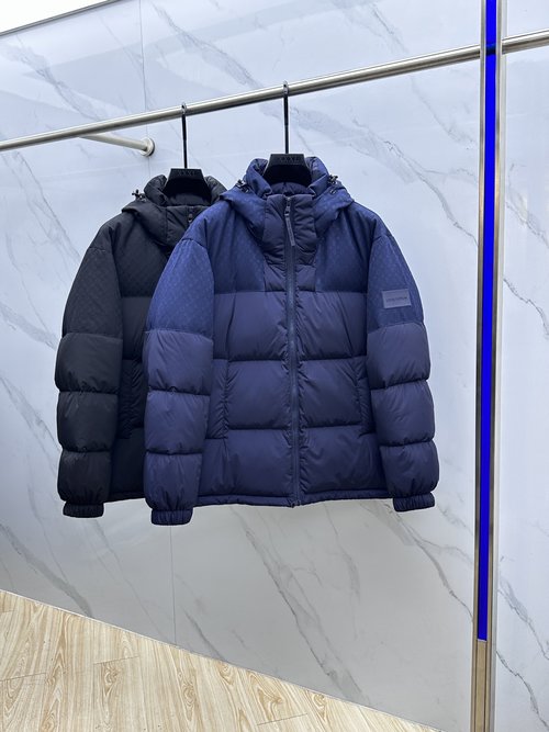Louis Vuitton Premium Down Jacket with Imported Hardware