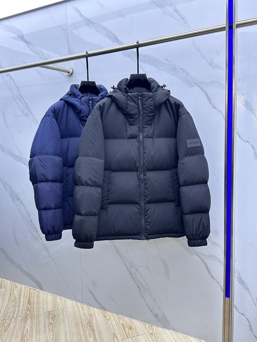 Louis Vuitton Premium Down Jacket with Imported Hardware