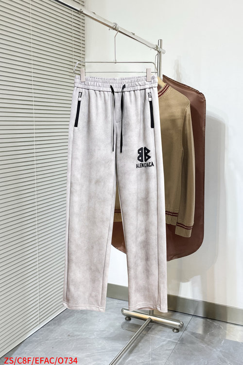 Balenciaga New Arrival Logo Casual Pants with Great Comfort