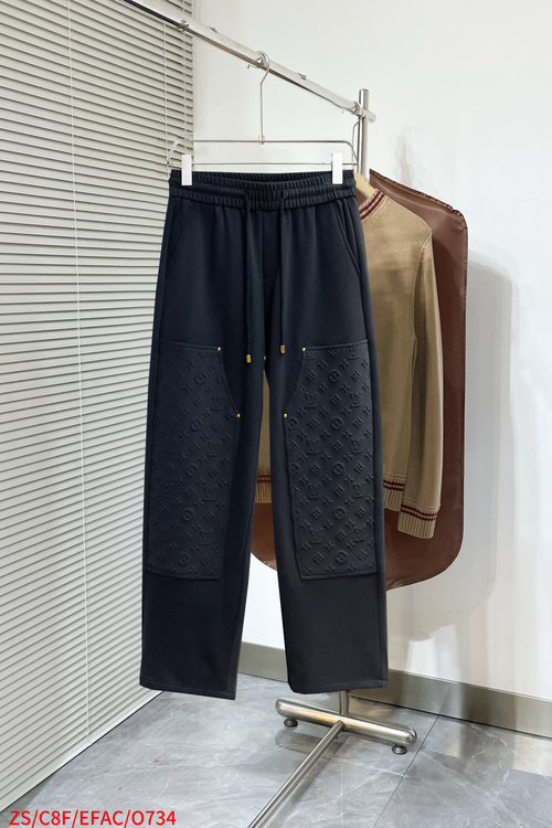 Louis Vuitton Custom Fabric Comfortable Casual Pants