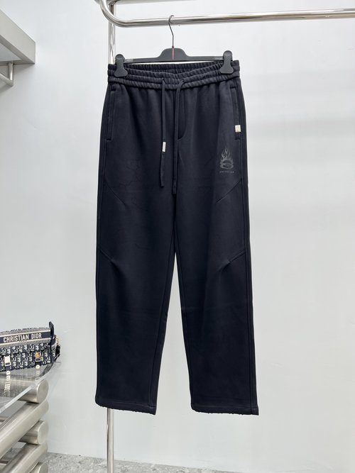 Balenciaga Casual Pants: Imported Fabric Selection
