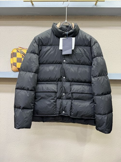 Prada Returnable Waterproof Padded Jacket, Warm and Stylish