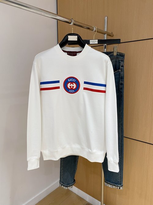 Gucci Top-quality Round-neck Pullover with Embroidery