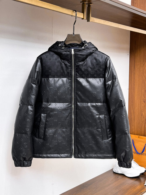 Louis Vuitton 90% Down Jacket with Classic Logo & Colorful Design