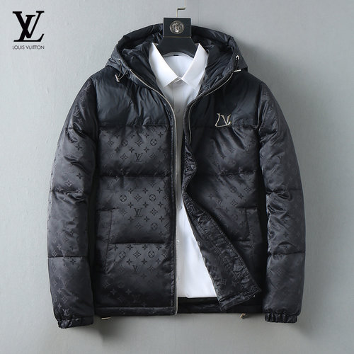 Louis Vuitton Premium 90% Down Jacket with Classic Logo