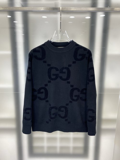 Gucci Premium Quality 100% Wool Sweater with Timeless Appeal