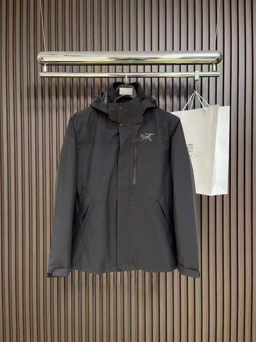 ArcTeryx Three-in-one Detachable Down Jacket with Embroidery