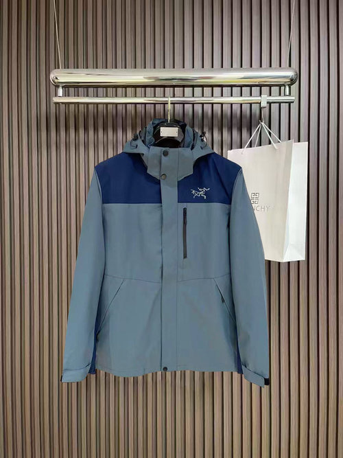 ArcTeryx Three-in-one Detachable Down Jacket with Embroidery