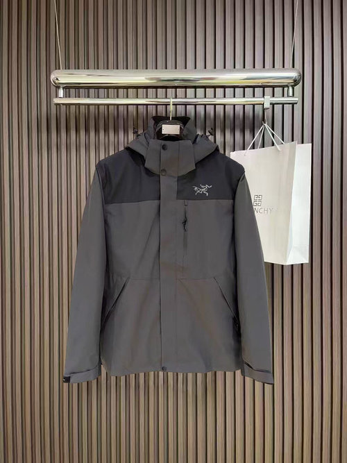 ArcTeryx 3-in-1 Detachable Down Jacket with Embroidery