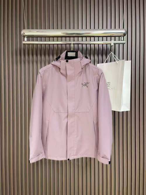 ArcTeryx Detachable Down Jacket with Classic Embroidery