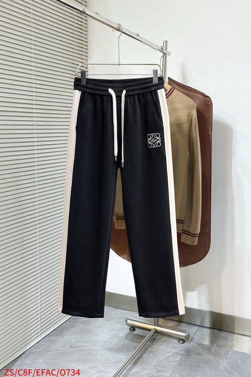 Loewe Distinctive Logo Tape Detail Comfortable Trousers