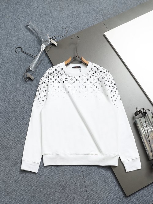 Louis Vuitton Premium Gradient Monogram Crewneck Sweatshirt