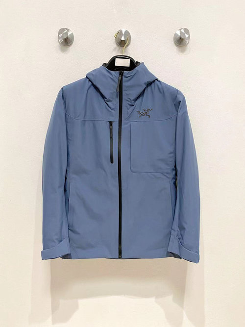 ArcTeryx Detachable Down Jacket with Classic Embroidery