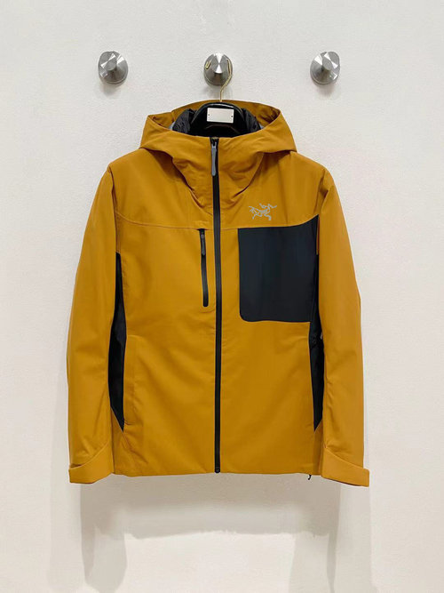 ArcTeryx Detachable Down Jacket with Classic Embroidery