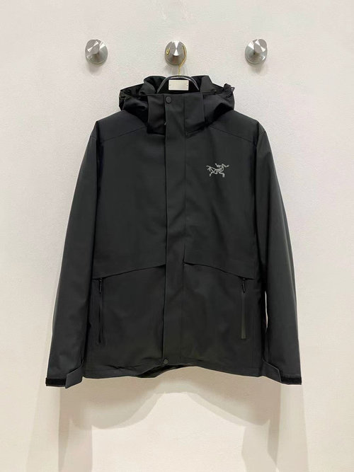 ArcTeryx Detachable Down Jacket with Classic Embroidery