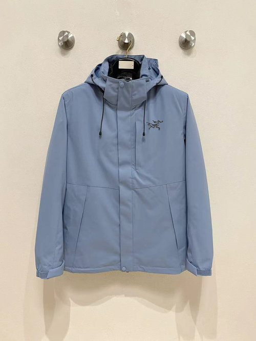 ArcTeryx Detachable Down Jacket with Classic Embroidery