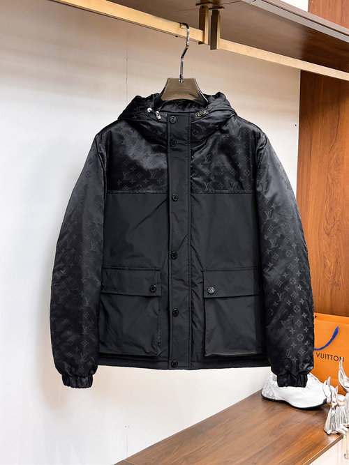 Louis Vuitton High - end 90 - down Jacket with Classic Logo