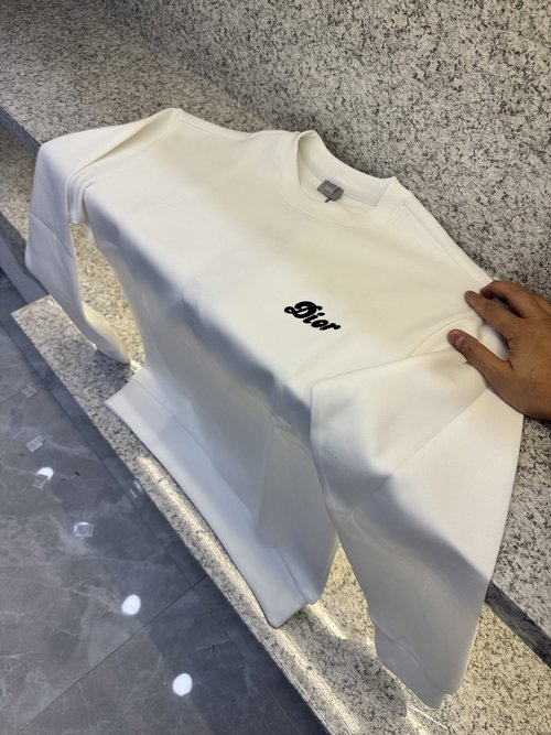 Dior Soft and Breathable Logo Embroidery Sweatshirt
