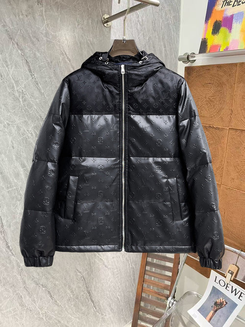 Louis Vuitton Premium 90 Down Feather Jacket with Logo